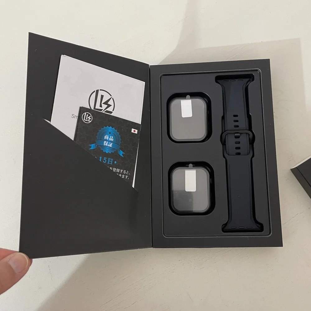 Sport Band Compatible for Apple Watch Band 45mm,Series7 with 2 Pack Hard PC Case